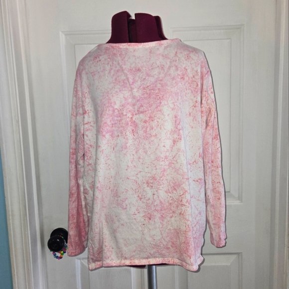 lululemon athletica Tops - Lululemon Back In Action Pink Wash Top